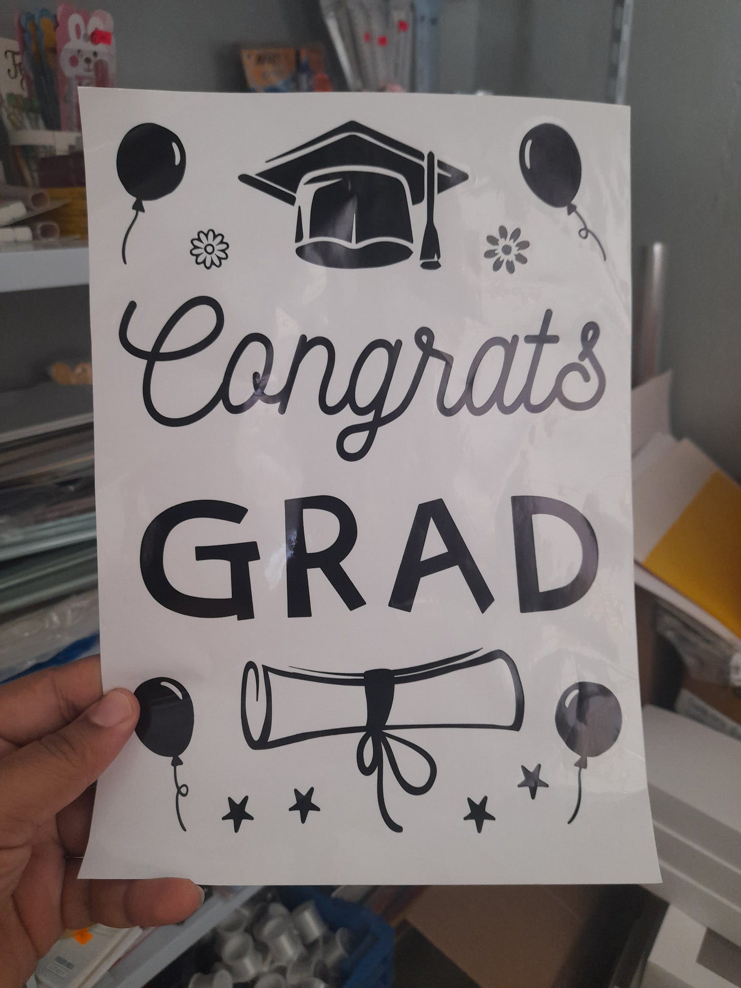 DV. Vinil de graduación 1.3G
