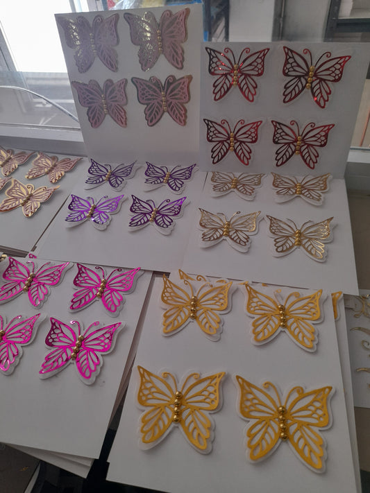Mariposas 3 pulg. 2 capas DMF