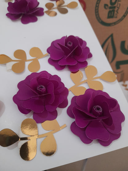 Rosas de papel DCF MMA