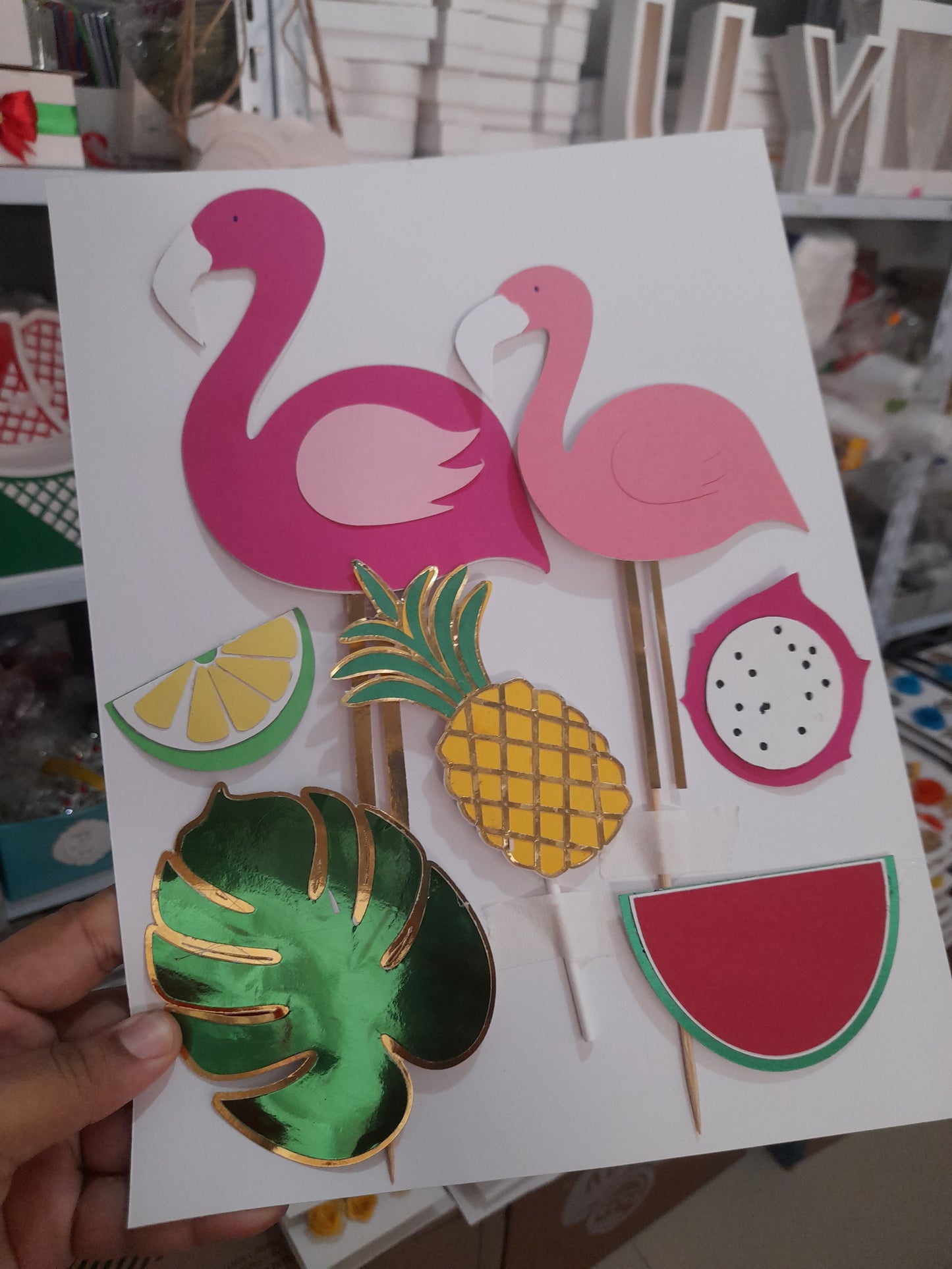 Tropical flamenco