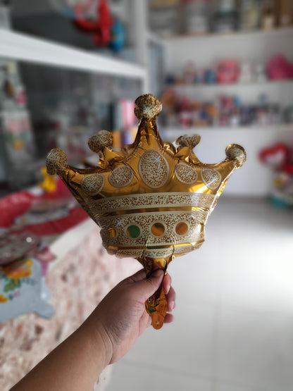 7.6 globo metálico corona 10 pulg 1.8M