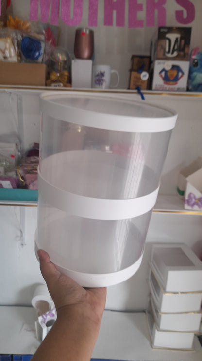 Caja de acetato dos niveles 1.8M