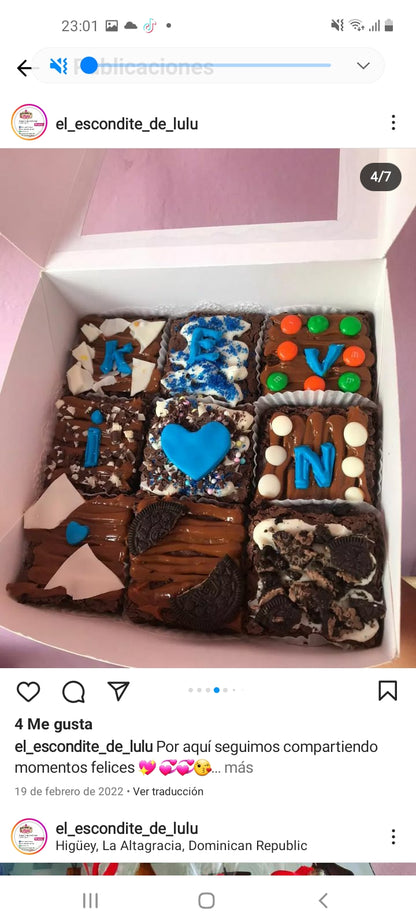 CG2 CAJAS PARA BROWNIES