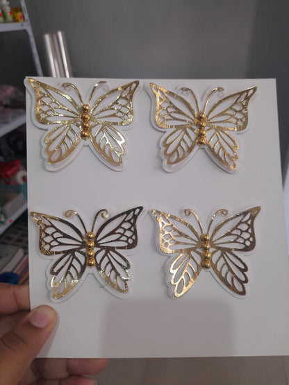 Mariposas 3 pulg. 2 capas DMF