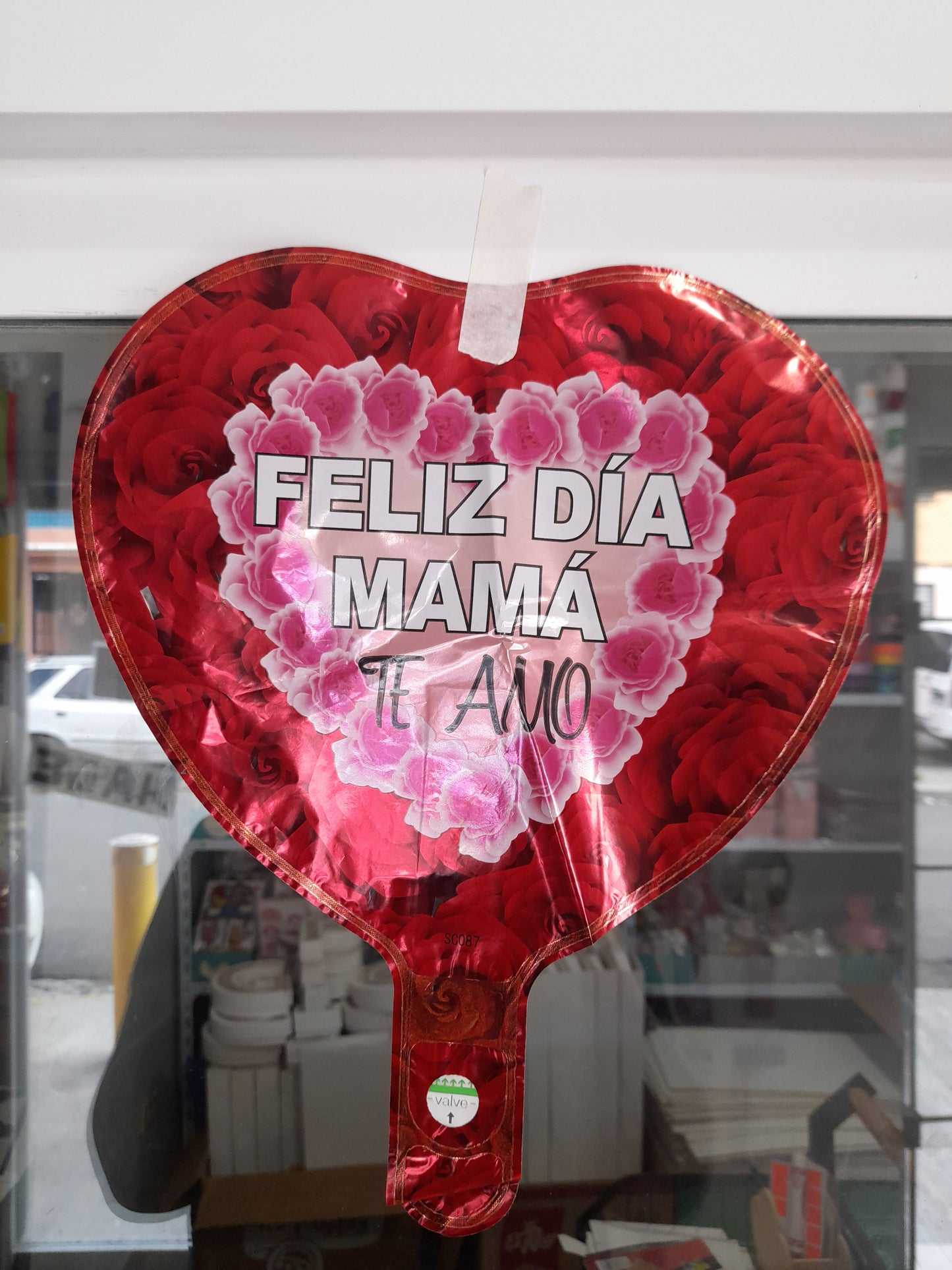 7.6 Globos metálicos 9 pulg motivo de las madres 1.8M