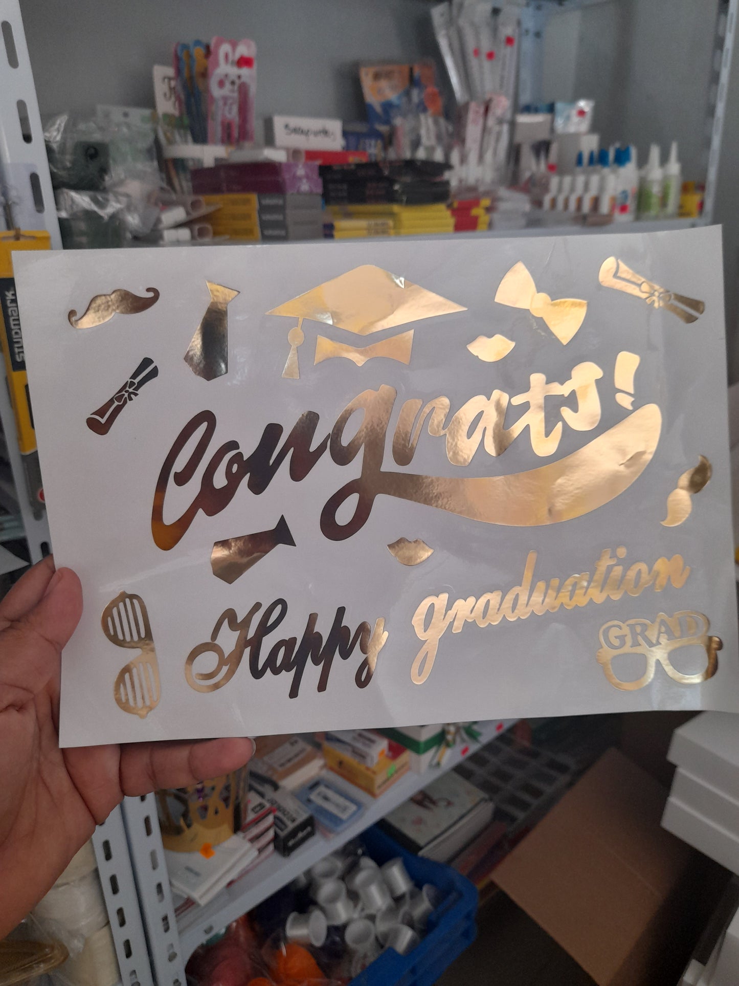 DV. Vinil de graduación 1.3G