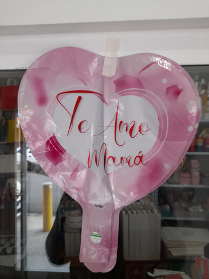 7.6 Globos metálicos 9 pulg motivo de las madres 1.8M